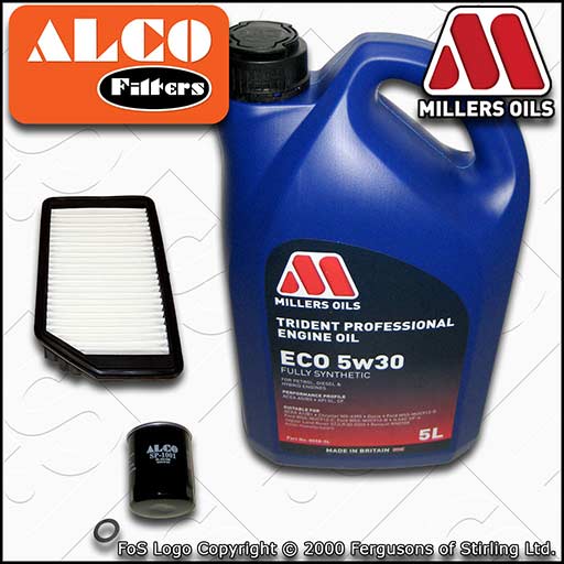 SERVICE KIT for KIA CEE'D 1.0 T-GDI OIL AIR FILTERS +ECO OIL (2015-2018)