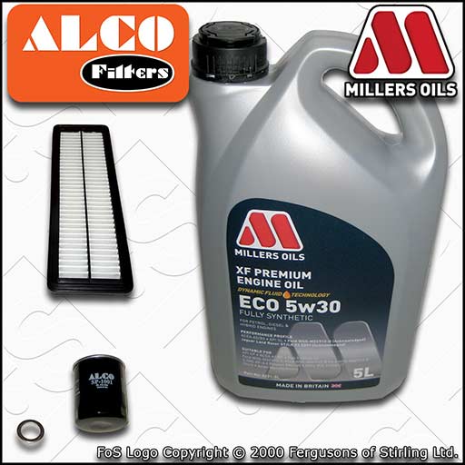 SERVICE KIT for HYUNDAI I10 1.2 OIL AIR FILTERS +XF ECO OIL (2008-2013)