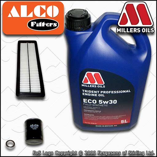 SERVICE KIT for HYUNDAI I10 1.2 OIL AIR FILTERS +ECO OIL (2008-2013)