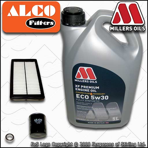 SERVICE KIT for HYUNDAI I20 1.2 OIL AIR FILTERS +XF ECO OIL (2014-2020)