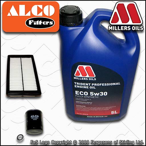 SERVICE KIT for HYUNDAI I20 1.2 OIL AIR FILTERS +ECO OIL (2014-2020)
