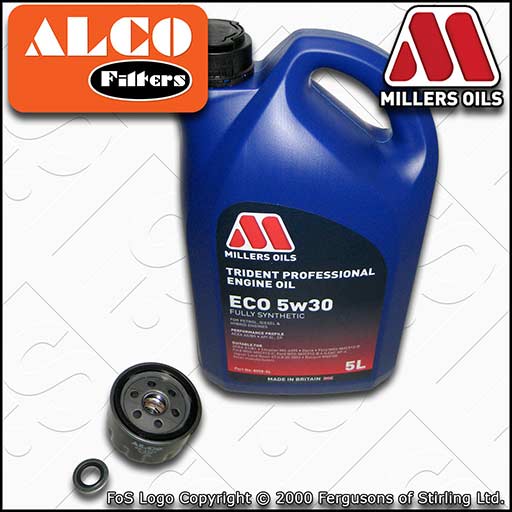 SERVICE KIT for RENAULT CLIO MK3 1.4 1.6 OIL FILTER +5w30 ECO OIL (2005-2014)