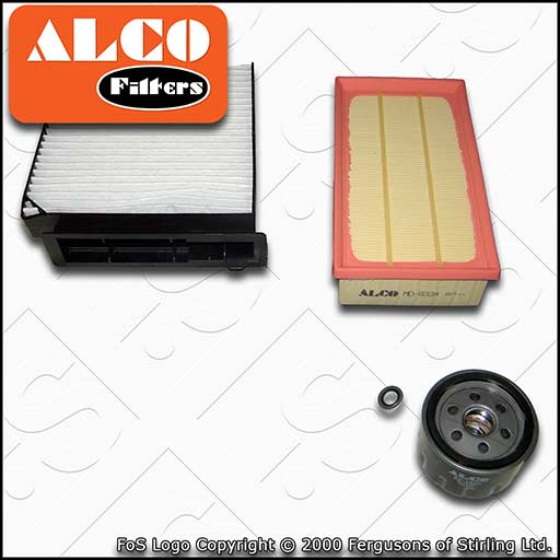 SERVICE KIT for RENAULT CLIO MK3 1.4 1.6 ALCO OIL AIR CABIN FILTERS (2005-2014)