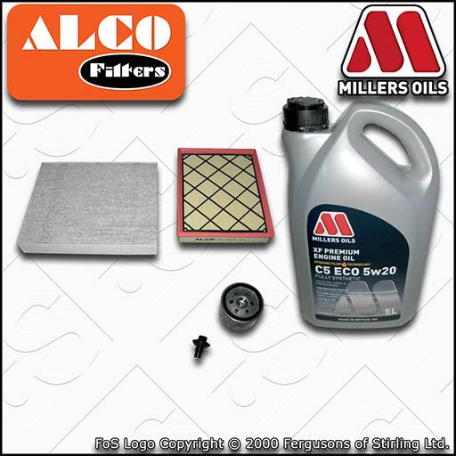 Service kit for Ford Focus Mk4 1.0 EcoBoost / 1.5 EcoBoost - oil filter, air  filter, cabin filter, sump plug with seal. - FoS Autoparts