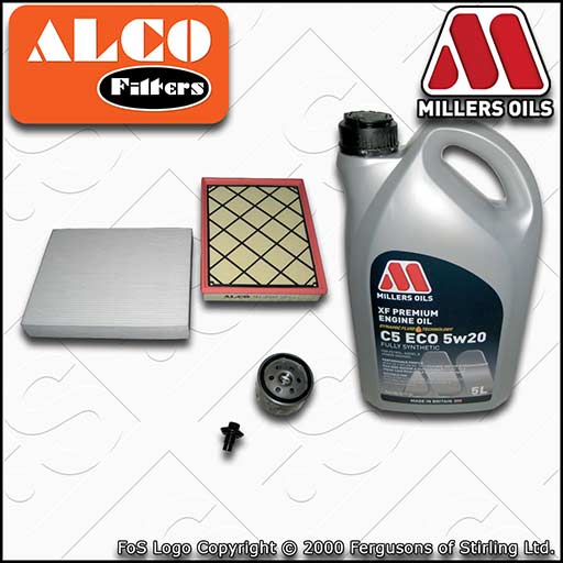 SERVICE KIT for FORD FOCUS MK4 1.0 ECOBOOST OIL AIR CABIN FILTERS +OIL 2018-2023