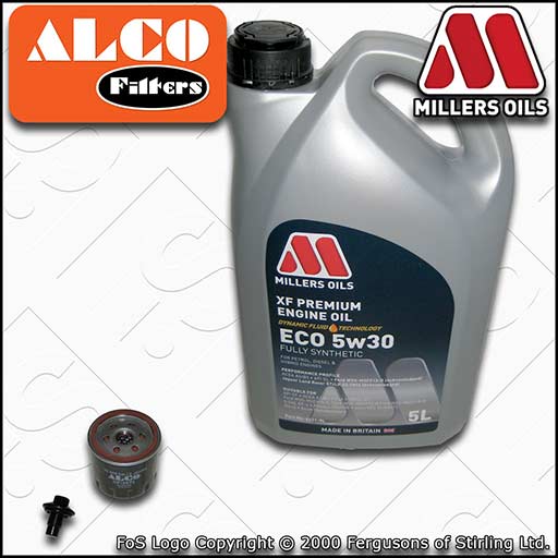 SERVICE KIT for FORD MONDEO MK4 1.6 OIL FILTER +XF ECO OIL (2007-2015)