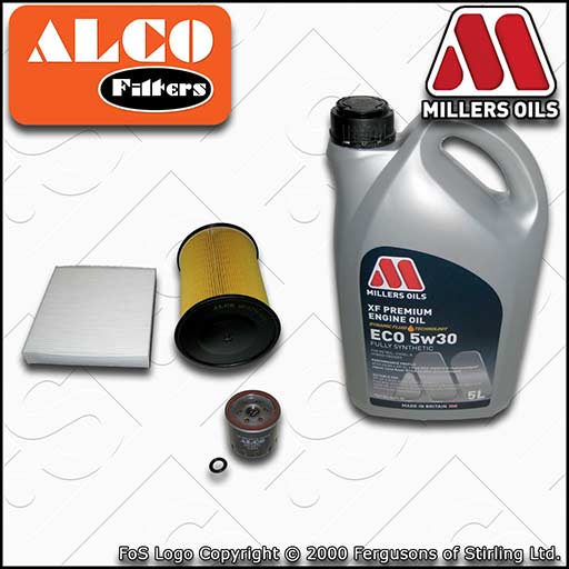 SERVICE KIT for FORD FOCUS MK2 1.4 16V OIL AIR CABIN FILTERS +XF OIL (2007-2010)
