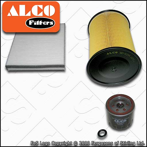SERVICE KIT FORD FOCUS MK3 1.6 ECOBOOST ALCO OIL AIR CABIN FILTERS (2011-2017)
