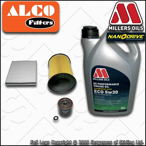 SERVICE KIT FORD FOCUS MK3 1.6 ECOBOOST OIL AIR CABIN FILTERS +OIL (2011-2017)