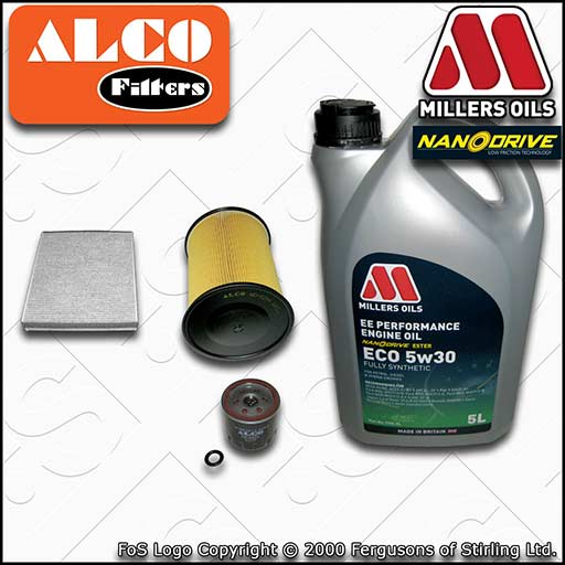 SERVICE KIT FORD FOCUS MK3 1.6 ECOBOOST OIL AIR CABIN FILTERS +OIL (2011-2017)