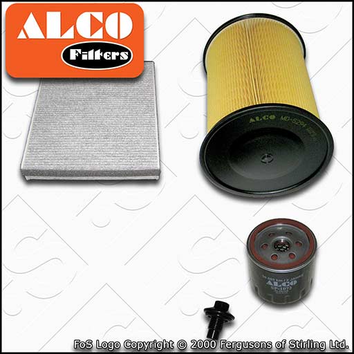 SERVICE KIT for FORD KUGA 1.5 1.6 ECOBOOST ALCO OIL AIR CABIN FILTER (2013-2019)