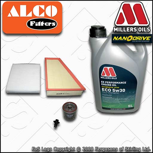 SERVICE KIT for FORD MONDEO MK4 1.6 OIL AIR CABIN FILTERS +EE OIL (2007-2015)