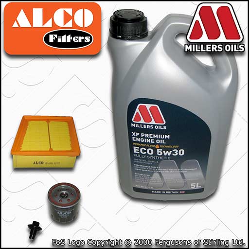 SERVICE KIT for FORD B-MAX 1.4 1.6 OIL AIR FILTERS +XF ECO OIL (2012-2018)