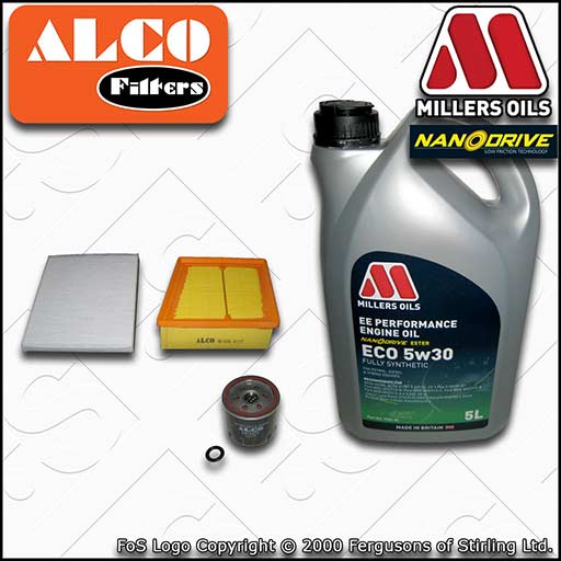 SERVICE KIT for FORD FIESTA MK7 1.25 1.4 1.6 OIL AIR CABIN FILTER +OIL 2008-2017