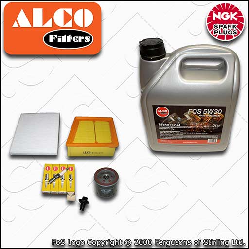 SERVICE KIT for FORD B-MAX 1.4 1.6 OIL AIR CABIN FILTERS PLUGS +OIL (2012-2018)