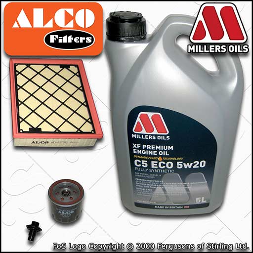 SERVICE KIT for FORD GALAXY S-MAX 1.5 ECOBOOST OIL AIR FILTER +OIL (2015-2023)