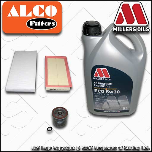 SERVICE KIT for FORD FOCUS MK1 1.4 PETROL OIL AIR CABIN FILTERS +OIL (1998-2004)