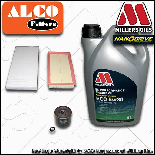 SERVICE KIT for FORD FOCUS MK1 1.4 PETROL OIL AIR CABIN FILTERS +OIL (1998-2004)