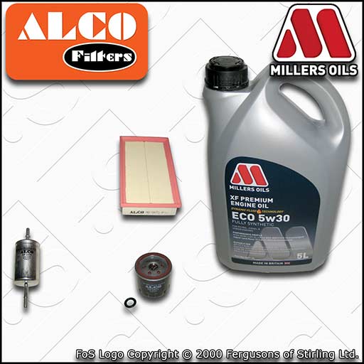 SERVICE KIT for FORD FOCUS MK1 1.4 PETROL OIL AIR FUEL FILTERS +OIL (1998-2004)