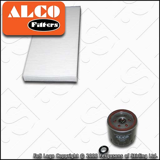 SERVICE KIT for FORD FOCUS MK1 1.4 PETROL ALCO OIL CABIN FILTERS (1998-2004)