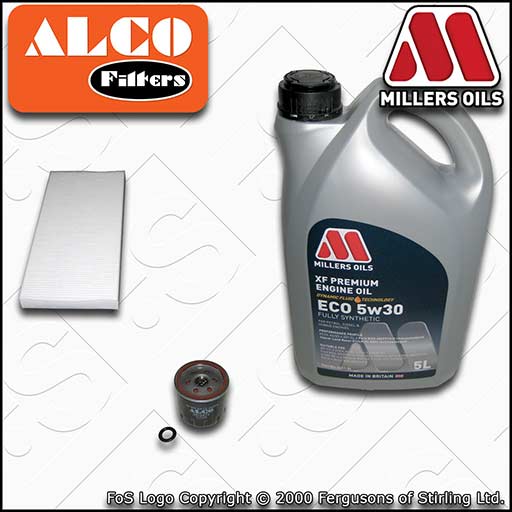 SERVICE KIT for FORD FOCUS MK1 1.4 PETROL OIL CABIN FILTERS +XF OIL (1998-2004)