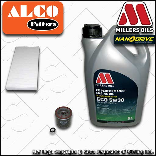 SERVICE KIT for FORD FOCUS MK1 1.4 PETROL OIL CABIN FILTERS +EE OIL (1998-2004)