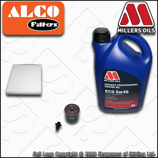 SERVICE KIT for FORD MONDEO MK4 1.6 OIL CABIN FILTERS +ECO OIL (2007-2015)