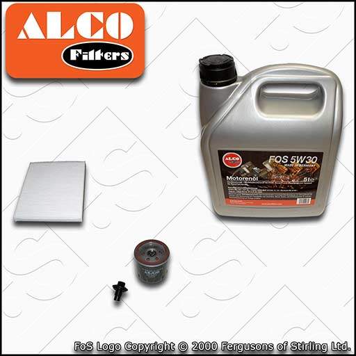 SERVICE KIT for FORD B-MAX 1.4 1.6 OIL CABIN FILTERS +OIL (2012-2018)