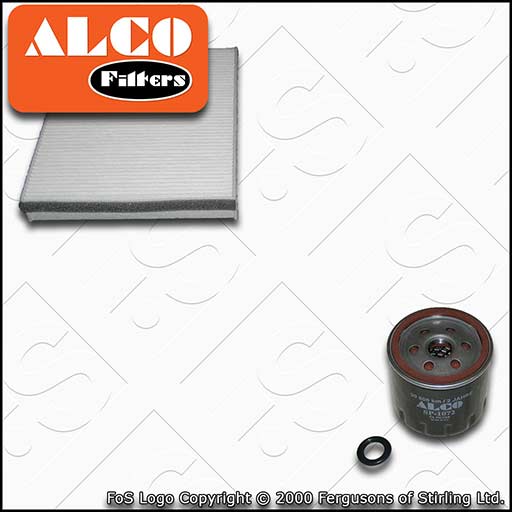 SERVICE KIT FORD FOCUS MK3 1.6 ECOBOOST ALCO OIL CABIN FILTERS (2011-2017)