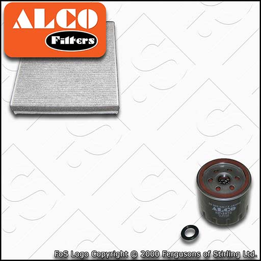 SERVICE KIT FORD FOCUS MK3 1.6 ECOBOOST ALCO OIL CABIN FILTERS (2011-2017)