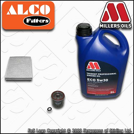 SERVICE KIT FORD FOCUS MK3 1.6 ECOBOOST OIL CABIN FILTERS +ECO OIL (2011-2017)