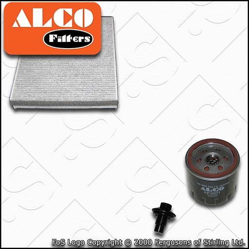 SERVICE KIT FORD FOCUS MK3 1.6 PETROL ALCO OIL CABIN FILTERS (2011-2012)