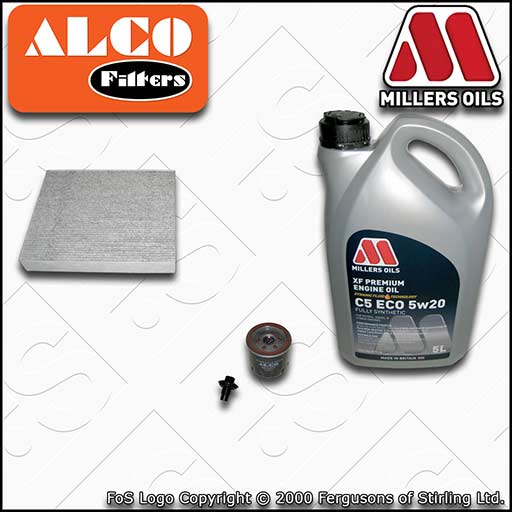 SERVICE KIT for FORD GALAXY S-MAX 1.5 ECOBOOST OIL CABIN FILTER +OIL (2015-2023)