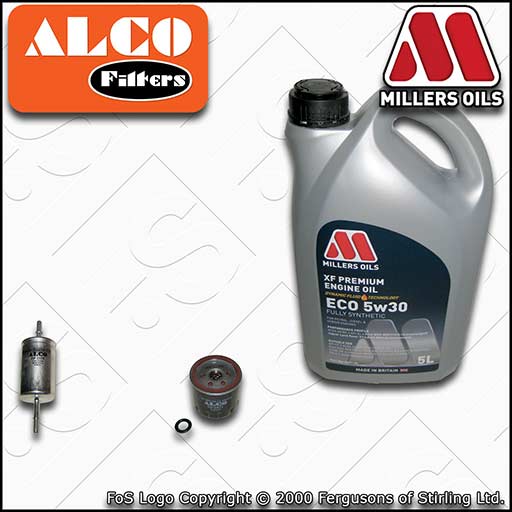 SERVICE KIT for FORD FOCUS MK1 1.4 PETROL OIL FUEL FILTERS +XF OIL (1998-2004)