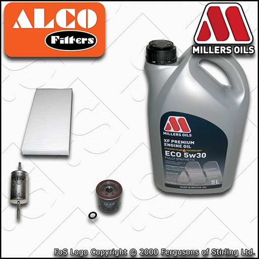 SERVICE KIT for FORD FOCUS MK1 1.4 PETROL OIL FUEL CABIN FILTER +OIL (1998-2004)