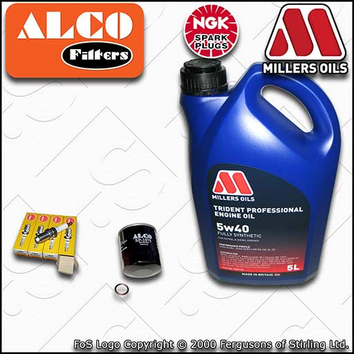 SERVICE KIT for RENAULT CLIO MK2 1.2 8V OIL FILTER PLUGS +OIL (1998-2000)