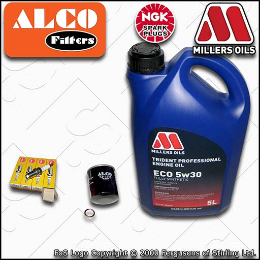 SERVICE KIT for RENAULT CLIO MK2 1.2 8V OIL FILTER PLUGS +ECO OIL (1998-2000)