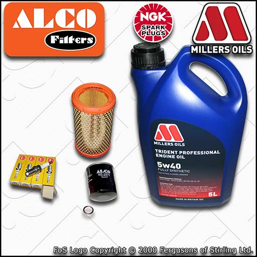 SERVICE KIT for RENAULT CLIO MK2 1.2 8V OIL AIR FILTERS PLUGS +OIL (1998-2000)