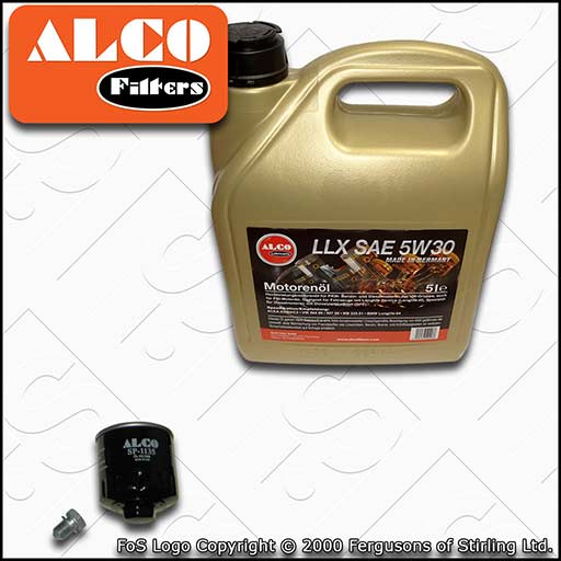 SERVICE KIT for VW GOLF MK5 (1K) 1.4 BCA BUD CGGA ALCO OIL FILTER +OIL 2003-2009