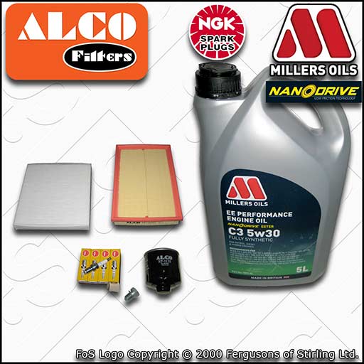 SERVICE KIT for SEAT IBIZA 6L 1.4 AUB BBY BBZ BKY OIL AIR CABIN FILTER PLUGS OIL