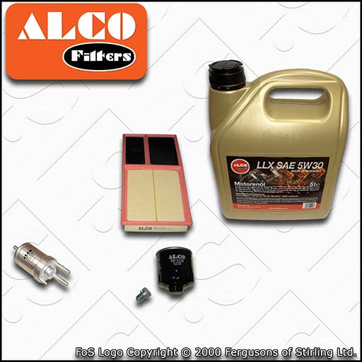 SERVICE KIT for VW GOLF MK6 1.4 16V BUD CGGA OIL AIR FUEL FILTERS +OIL 2008-2013