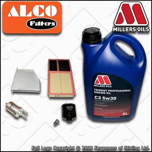 SERVICE KIT for VW GOLF MK6 (5K) 1.4 16V BUD CGGA OIL AIR FUEL CABIN FILTER +OIL