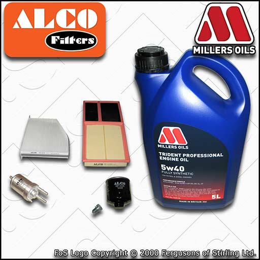 SERVICE KIT for VW GOLF MK6 (5K) 1.4 16V BUD CGGA OIL AIR FUEL CABIN FILTER +OIL