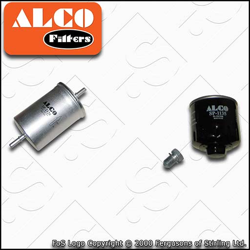 SERVICE KIT for SEAT LEON 1M 1.6 16V ALCO OIL FUEL FILTERS (2001-2006)