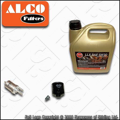 SERVICE KIT for VW GOLF MK6 (5K) 1.4 16V BUD CGGA OIL FUEL FILTER +OIL 2008-2013