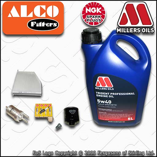 SERVICE KIT for VW GOLF MK6 5K 1.4 16V BUD CGGA OIL FUEL CABIN FILTER PLUGS +OIL