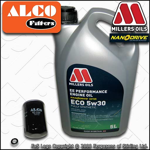 SERVICE KIT for FORD TRANSIT CONNECT 1.8 OIL FILTER +EE PERFORMANCE OIL 02-13