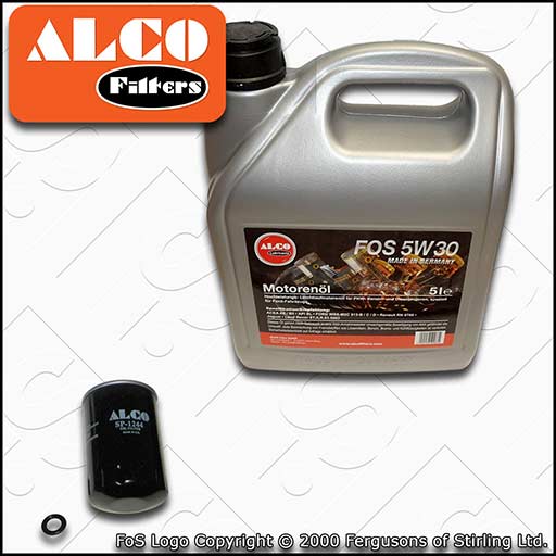 SERVICE KIT for FORD FOCUS MK1 1.6 1.8 2.0 ALCO OIL FILTER with OIL (1998-2004)