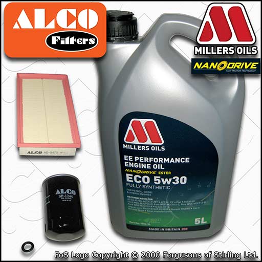 SERVICE KIT for FORD FOCUS MK1 1.6 1.8 2.0 OIL AIR FILTERS +EE OIL (1998-2004)