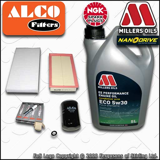 SERVICE KIT for FORD TRANSIT CONNECT 1.8 OIL AIR CABIN FILTER PLUGS +OIL (02-13)